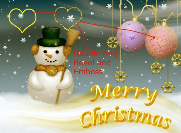 Creation of Merry Christmas: Step 12